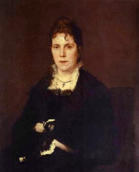 伊凡 尼古拉耶維奇 尅拉姆斯柯依 Portrait of Sophia Kramskaya the Artist's Wife